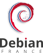 The new logo of Debian France